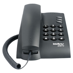 Telefone Pleno C/ Fio Preto Sem Chave 4080051 - comprar online