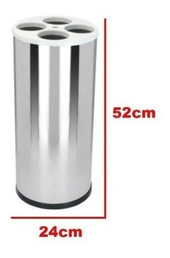 Dispensador De Copos Água Em Aço Inox Para 500 Copos 180 Ml - comprar online