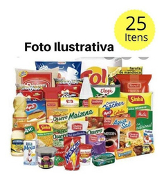 Cesta Básica Completa- 25 Itens ( Qualidade) - Envio Imediat - comprar online