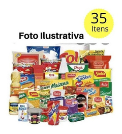 Cesta Básica Completa -35 Itens ( Qualidade) -envio Imediato