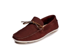 Mocassim Casual Youth Couro Bordô 5005 - loja online