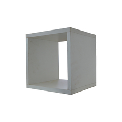 Nicho Decorativo 55x55x20 Cm Branco Em Mdf