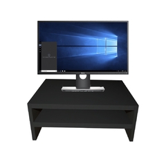 Suporte Duplo Para Monitor Preto Em Mdf - loja online