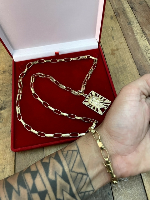 Promoção cordão pulseira e pingente cartier 6m