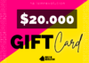 GIFT CARD $20000