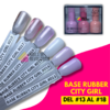 Coleccion Bases rubber City Girl 13 al 18