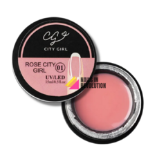 Gel de Construccion 15ml CITY GIRL #01 ROSE CITY GIRL - comprar online