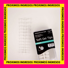 TIPS SOFT GEL CORTOS CUADRADOS CITY GIRL x504