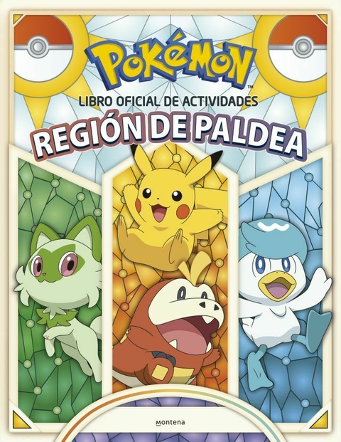 Pokemon: Libro de actividades Region de Paldea