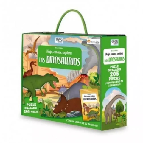 Los dinosaurios - Libro + Puzzle