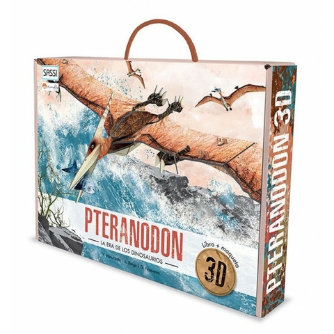 Pteranodon - Puzzle 3D y libro