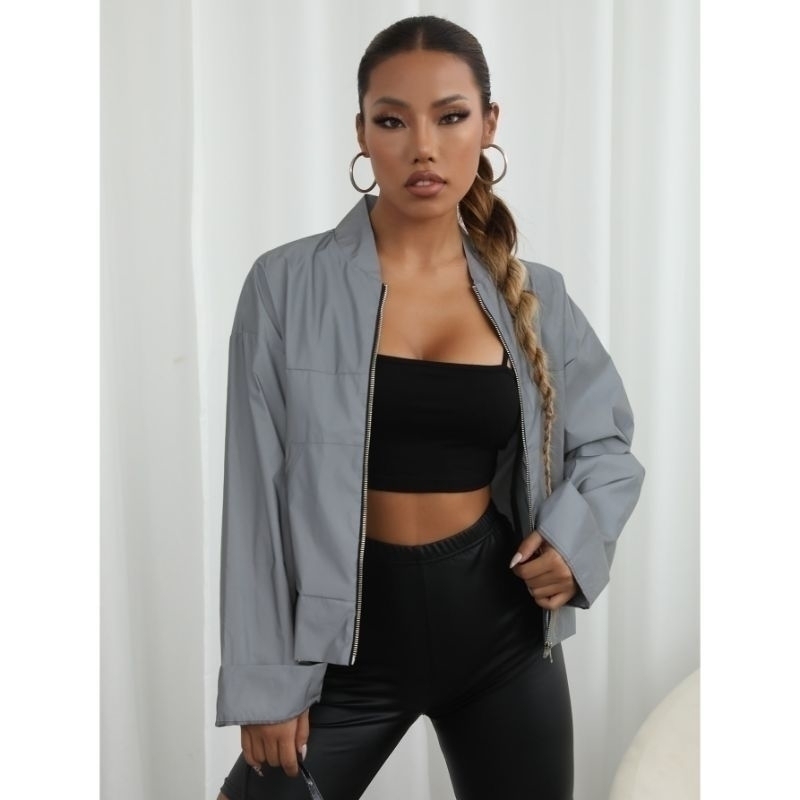 Blusa corta vento refletiva 2025
