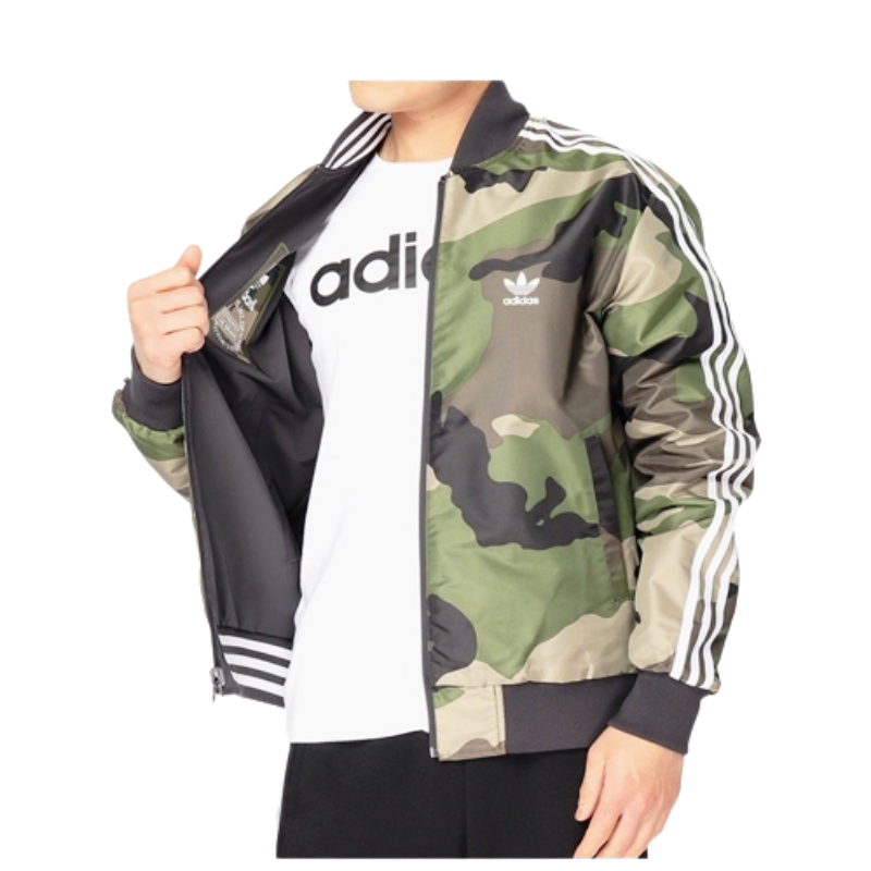 jaqueta corta vento adidas camuflada