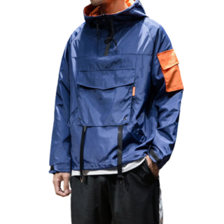 Jaqueta Masculina Streetwear Azul