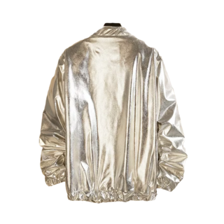 Jaqueta Metalizada Prata