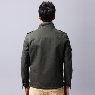 jaqueta verde militar masculina