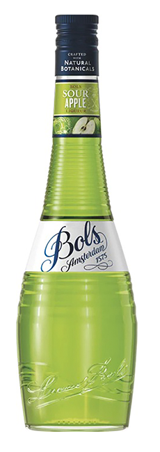 Licor Bols Sour Apple Amsterdam Natural Botanics x 700c.c. - comprar online