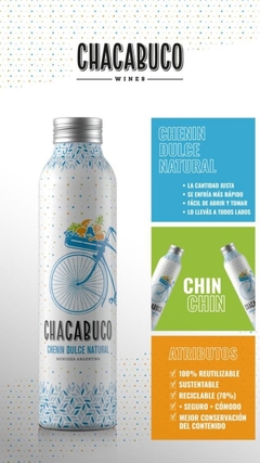 Chacabuco Dulce Natural Botella de Aluminio 500cc. - comprar online