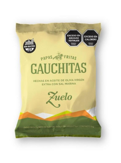 Gauchitas Zuelo Papas con Sal Marina x 80grs.