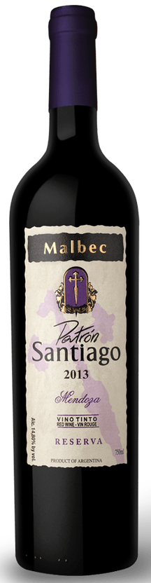 Patrón Santiago Reserva Malbec x 750c.c.