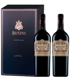 Rutini Cabernet - Malbec 2 x 750c.c. + Estuche