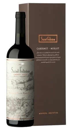 Saint Felicien Cabernet Sauvignon Estuche x 750c.c.