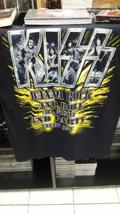 Remera Kiss - Wanna Rock And Roll All Night - comprar online