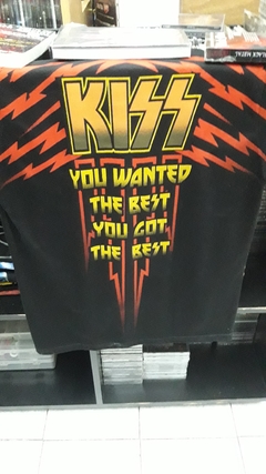 Remera Kiss - You Wanted The Best , You Got The Best - comprar online