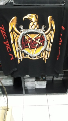 Remera Slayer - Aguila Logo Original