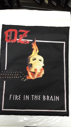Parche - Oz Fire In The Brain Espaldar Sublimado