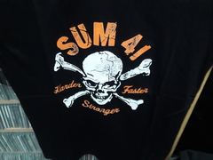 Remera Sum 41 - Harder Faster Stronger L