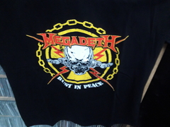 Remera Megadeth Rust In Peace - L