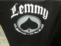 Remera Lemmy  49% Motherfucker 51% Son Of A Bitch - L