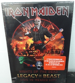 Iron Maiden - Night Of The Living Dead Legacy Of The Beast Live In Mexico City Digibook 2CD´S