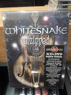 Whitesnake - Unzipped Acoustic Adventures  Unplugged In The Studio Live On Stage  1997 -2015  5 CD´S + DVD