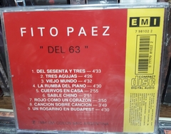Fito Páez - Del 63 - comprar online