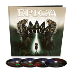 Epica - Omega Alive - Earbook 2 CD´S + DVD + BLU RAY PRE ORDEN