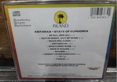 Anthrax - State Of Euphoria - comprar online