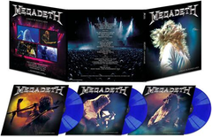 Megadeth - One Night in Buenos Aires 3LP´S Colored Vinyl, Blue PRE ORDER
