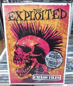 THE EXPLOITED - The Chaos Files  Boxset 3CD+DVD+LIBRO