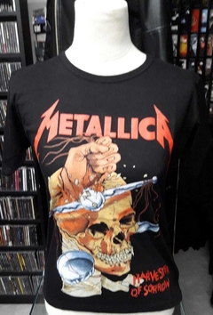 Remera Metallica Mujer