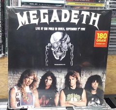 Megadeth – Live At San Paolo Do Brasil, September 2nd 1995 /180 Gram Colour VINYL