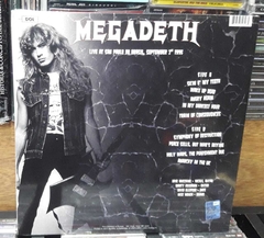 Megadeth – Live At San Paolo Do Brasil, September 2nd 1995 /180 Gram Colour VINYL en internet