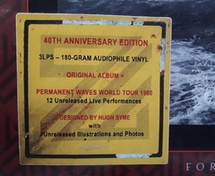 Rush - Permanent Waves 40th Anniversary 3 LP´S - comprar online