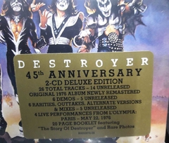 kiss - destroyer 45th anniversary 2CD´S Deluxe Edition - comprar online