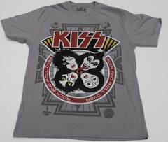 Remera Kiss Rock And Roll Over