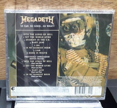 Megadeth - So far so good so what Remastered - comprar online