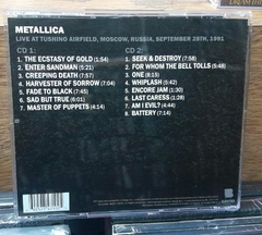 Metallica Live At Tushino Airfield Moscow Russia / September 28th 1991 - comprar online
