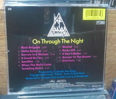 Def Leppard On Through the Night - comprar online