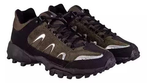 Botas Ozono Trekking Negro Gamuza Elite Store